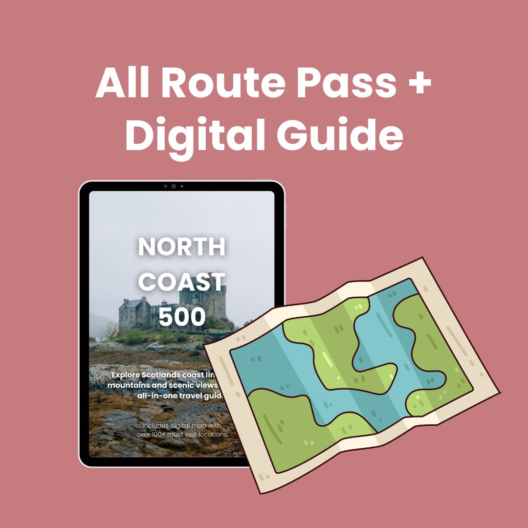 NC500 All Routes + Digital Guide & Map