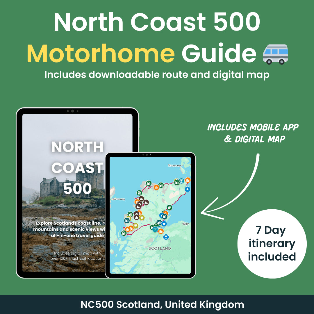 North Coast 500 Motorhome Guide & Route Map