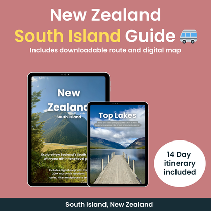 New Zealand South Island Guide & Map