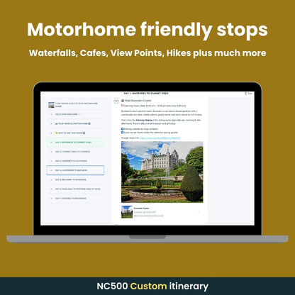 North Coast 500 Personalised Itinerary