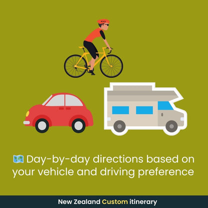 New Zealand Personalised Itinerary 🇳🇿