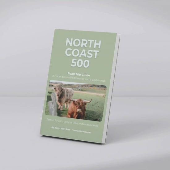 Roam with Ross North Coast 500 Travel Guide book video view